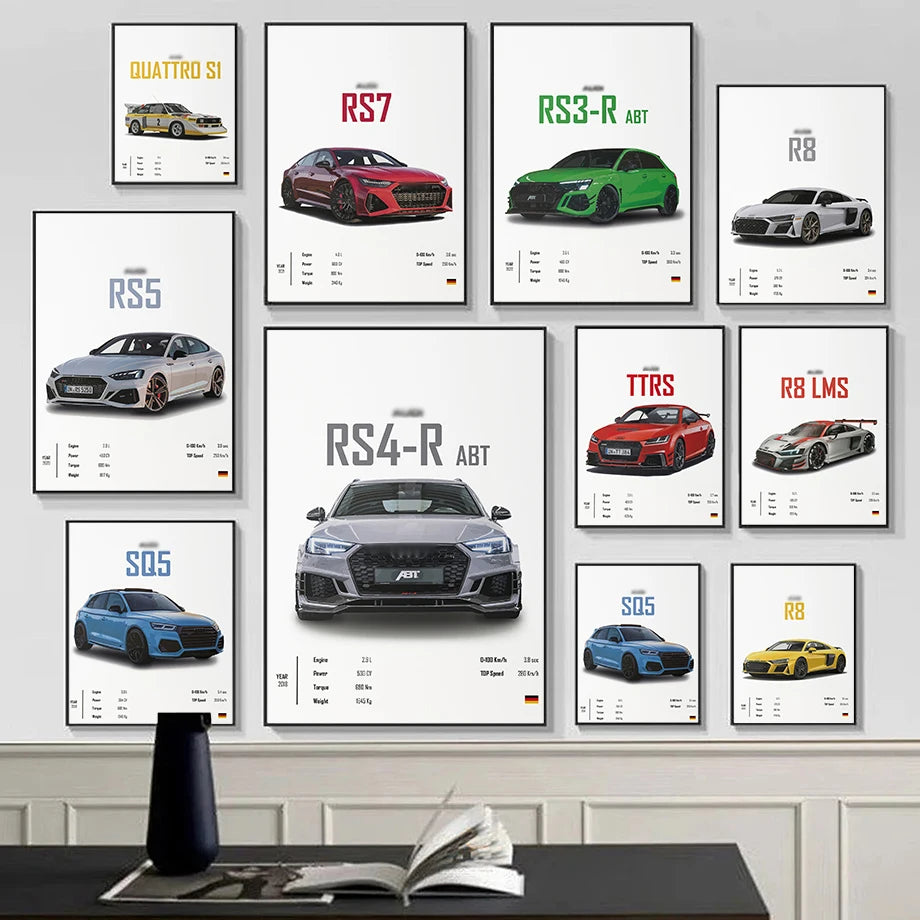 Audi posters