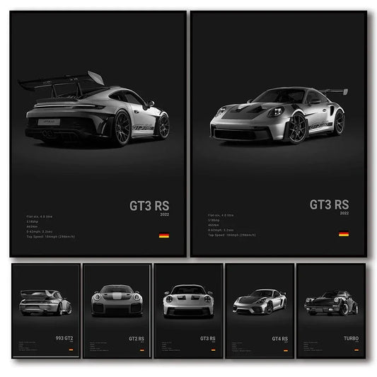 Porsche posters