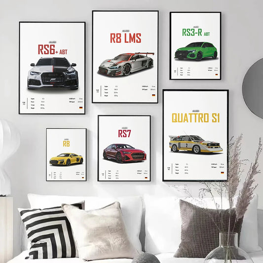 Audi posters